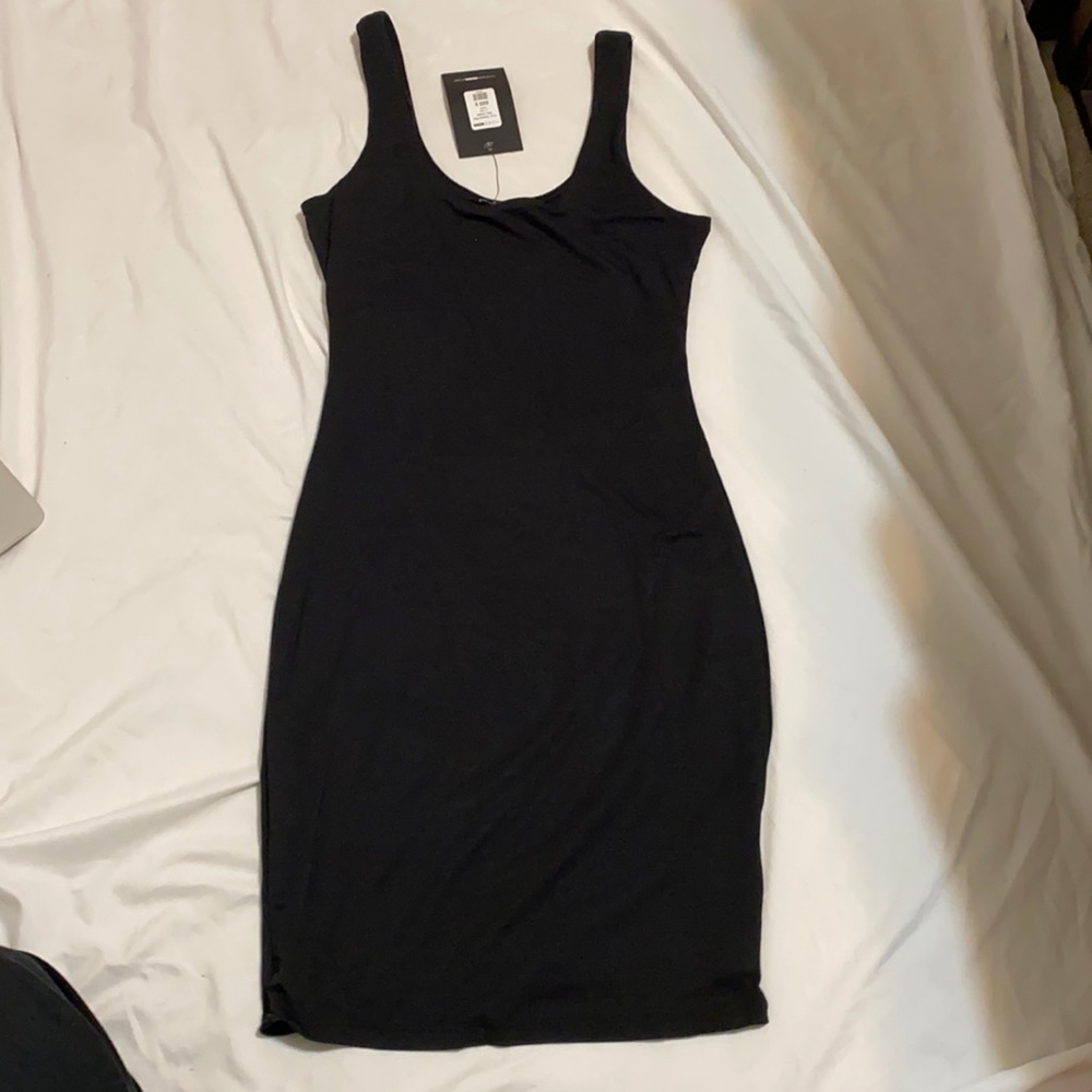 Scoop neck tank mini dress